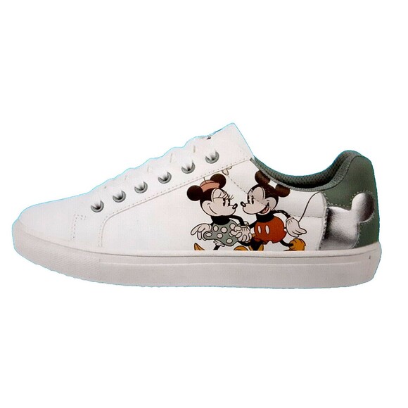 NWB Disney Mickey Mouse and Friends Ladies Character Sneaker Shoes Women Size 8 - Picture 1 of 8